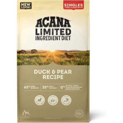 Acana Singles Limited Ingredient Duck & Pear Grain-Free Dry Dog Food 22.5 lb.