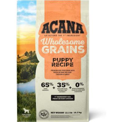 Acana Wholesome Grains Puppy Recipe Dry Dog Food 22.5 lb.