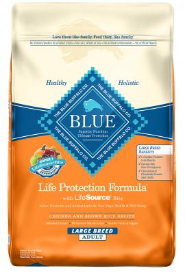 Blue Buffalo Life Protection Large Breed Adult Chicken & Brown Rice Recipe 30 lb.