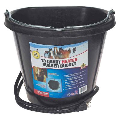 Farm Innovators 18 Quart Heated Rubber Bucket