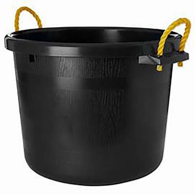 Fortiflex Muck Bucket 70 Quart Black