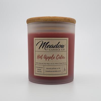 Meadow Candle Co. Hot Apple Cider Soy Candle 12 oz.
