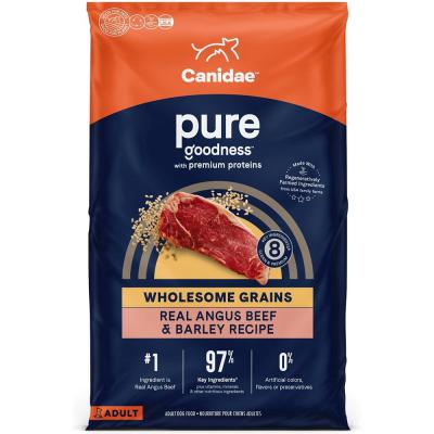 Canidae Pure Wholesome Grains Real Angus Beef & Barley Recipe Adult Dry Dog Food 22 lb.