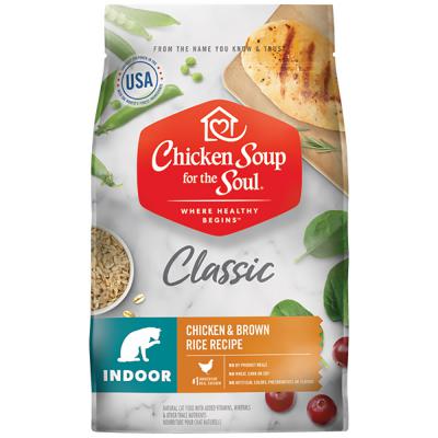 Chicken Soup Indoor Cat Chicken & Brown Rice Recipe 4.5 lb.
