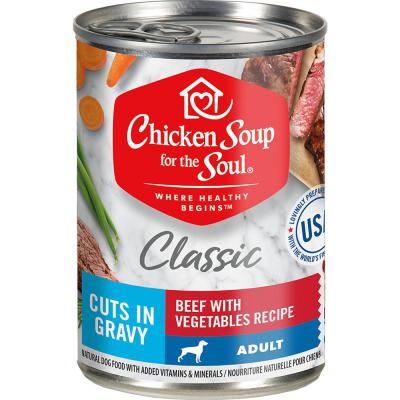 Chicken Soup Beef & Vegetables Cuts In Gravy 13 oz.