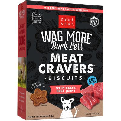 Cloud Star Wag More Bark Less Meat Cravers Beef 12 oz