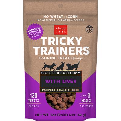 Cloud Star Tricky Trainers Chewy Treats Liver 5 oz.