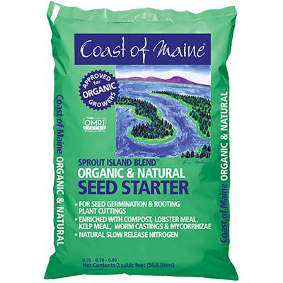 Coast Of Maine Sprout Island Blend Organic Seed Starter 8 Qt.