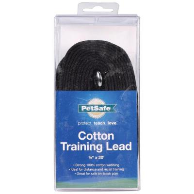 Training Lead 5/8 X 20 Cotton Black