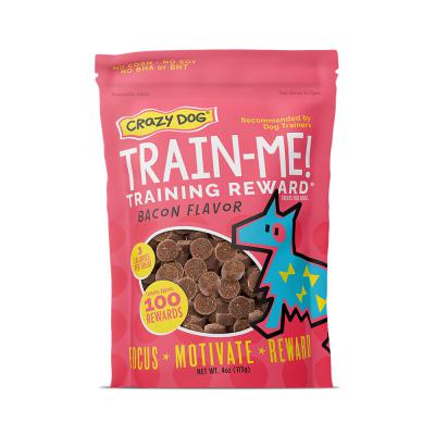 Crazy Dog Train-Me! Bacon Flavor Training Treats 4 oz.