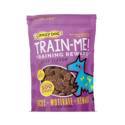 Crazy Dog Train-Me! Beef Flavor Training Treats 4 oz.