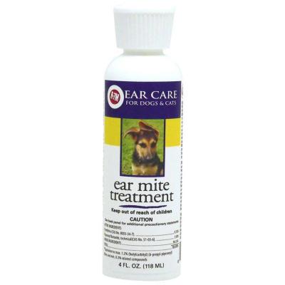 Miracle Care Ear Mite Treatment For Dogs & Cats 4 oz. 