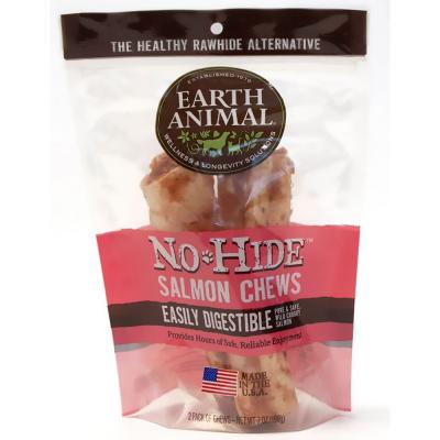 Earth Animal No Hide Salmon Recipe Dog Chews 7 In