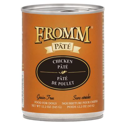 Fromm Chicken Pate Grain Free Dog Food 12.2 oz.