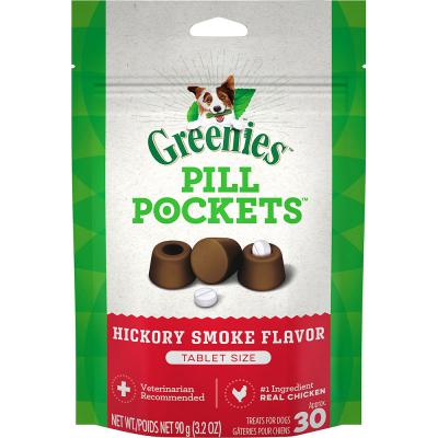 Greenies Pill Pockets Hickory Smoke 3.2 oz.