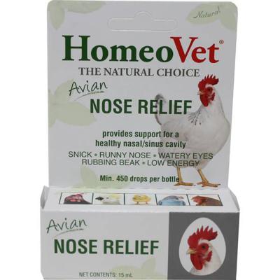 HomeoVet Avian Nose Relief 15 ml.