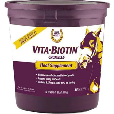 Horse Health Products Vita-Biotin Crumbles Hoof Supplement 3 lb.