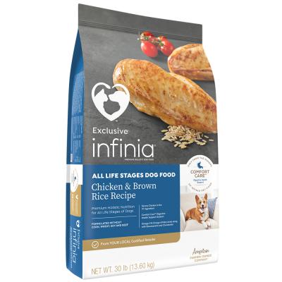 Infinia Chicken & Brown Rice 30 lb.