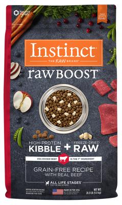 Instinct Raw Boost Beef 20 lb.