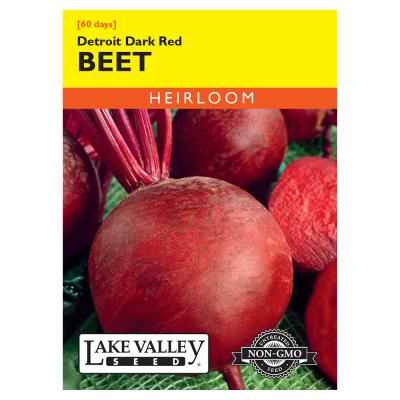 Lake Valley Seed Beet Detroit Dark Red