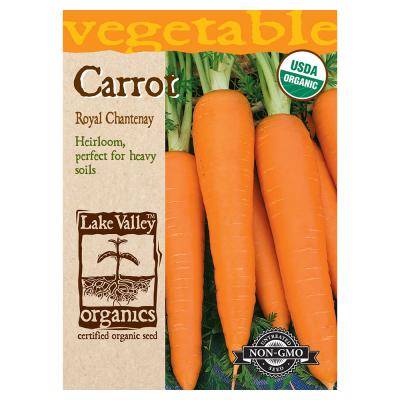 Lake Valley Seed Organic Carrot Royal Chantenay