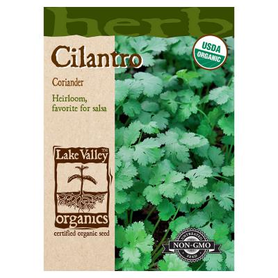 Lake Valley Seed Organic Cilantro Coriander