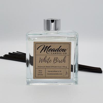 Meadow Candle Co. Reed Diffuser White Birch 6 oz.