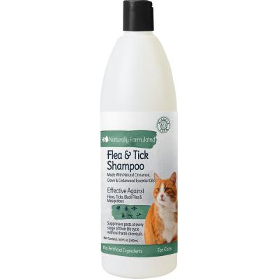 Miracle Care Naturally Formulated Flea & Tick Shampoo For Cats 16.9 fl. oz.
