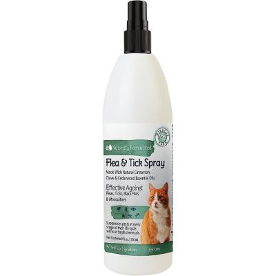 Miracle Care Naturally Formulated Flea & Tick Spray For Cats 8 fl. oz.