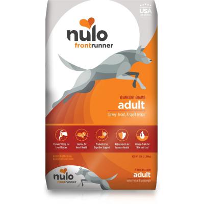 Nulo Frontrunner Adult Dog Grain In Turkey, Trout & Spelt Recipe 23 lb.