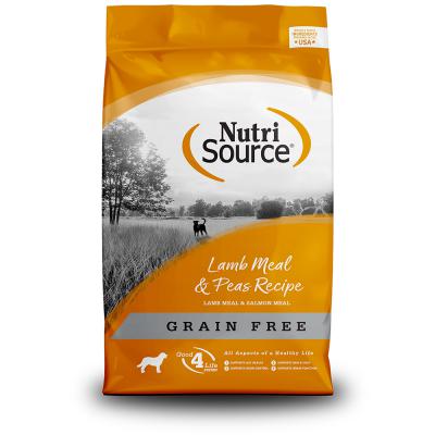 Nutri Source Grain-Free Lamb Meal & Peas Recipe 26 lb.