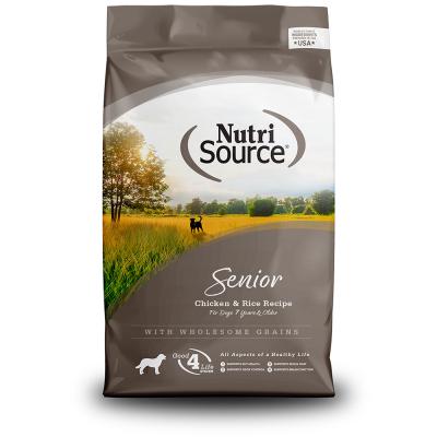 Nutri Source Senior Chicken & Rice Recipe 26 lb.