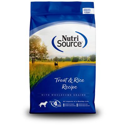 Nutri Source Trout & Rice Recipe 26 lb.