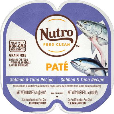Nutro Cat Perfect Portions Pate Salmon & Tuna Recipe 2.65 oz.