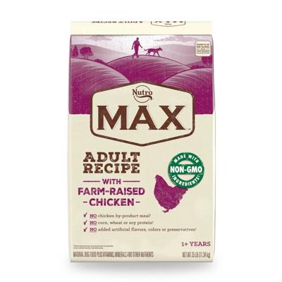 Nutro Max Adult Recipe With Farm Raised Chicken 25 lb.