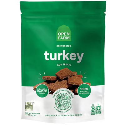 Open Farm Dehydrated Turkey Dog Treats 4.25 oz.