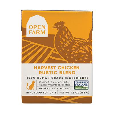 Open Farm Harvest Chicken Rustic Blend Wet Cat Food 5.5 oz.