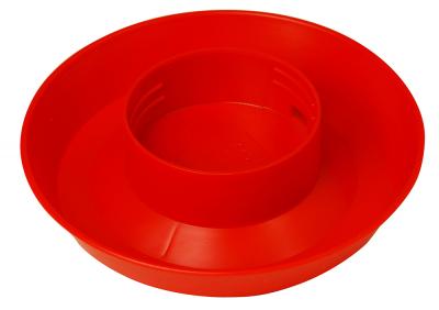 Plastic Screw On Water Base 1 qt. Red