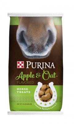 Purina Apple & Oat Horse Treats 15 lb.