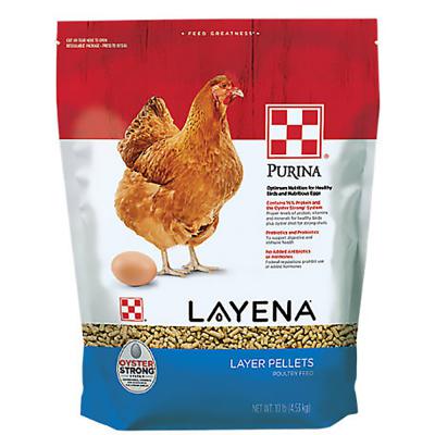 Purina Layena Pellets Poultry Feed 10 lb.