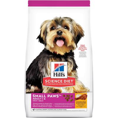 Science Diet Small Paws Adult 1-6 Chicken Meal & Rice Recipe Dog Food 4.5 lb.