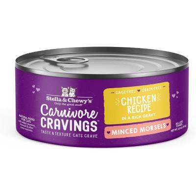 Stella & Chewy's Stella & Chewy's Carnivore Cravings Cage Free Chicken Flavored Minced Wet Cat Food 2.8 oz.