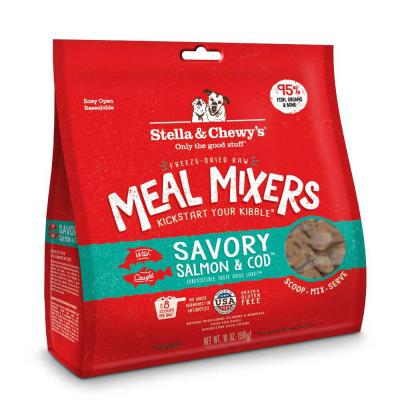 Stella & Chewy's Freeze-Dried Raw Meal Mixers Salmon & Cod 18 oz.