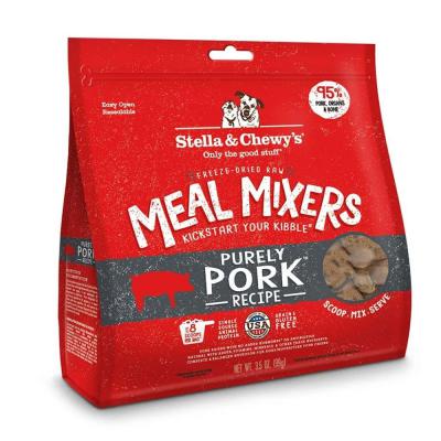 Stella & Chewy's Freeze-Dried Raw Meal Mixers Purely Pork Recipe 18 oz.