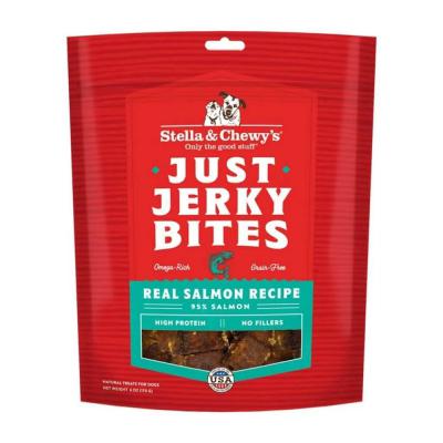 Stella & Chewy's Just Jerky Bites Real Salmon Recipe Dog Treats 6 oz.