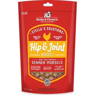 Stella & Chewy's Stella's Solutions Hip & Joint Boost Freeze-Dried Raw Chicken Meal Topper For Dogs 4.25 oz.