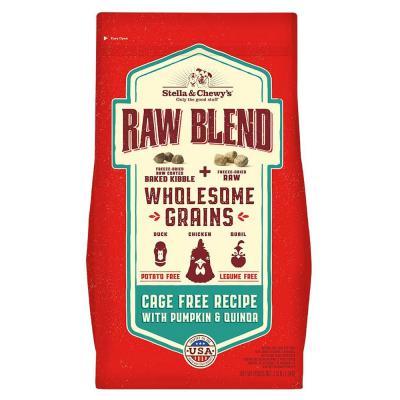 Stella & Chewy's Wholesome Grains Raw Blend Kibble Cage-Free Recipe 3.5 lb.