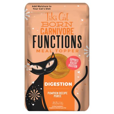 Tiki Cat Functions Meal Topper Digestion Pumpkin 1.5 oz