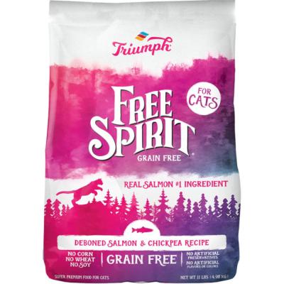 Free Spirit Cat Grain Free Salmon & Chickpea 11 lb.