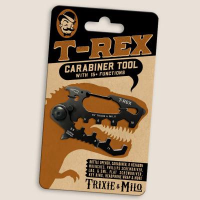 Trixie & Milo T-Rex Carabiner Tool